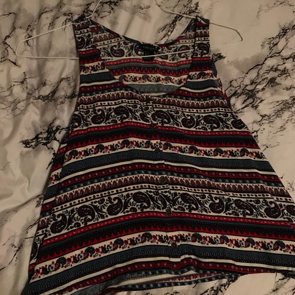 Patterned tank top - Picture 1 of 2